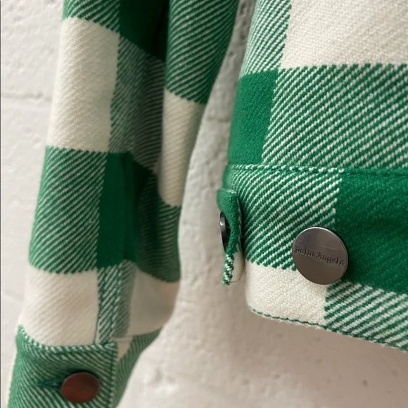Palm Angels Jacket Plaid Checkered Button Up Flannel - Picture 6 of 6
